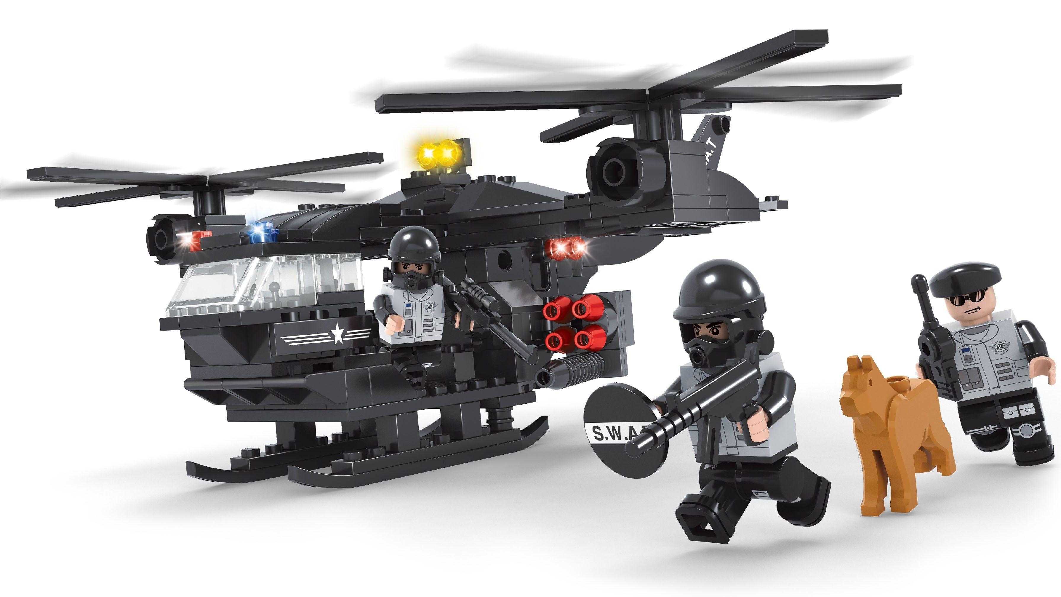 Policie vrtulník SWAT | Lego Dromader | stavebnice - Pandoo